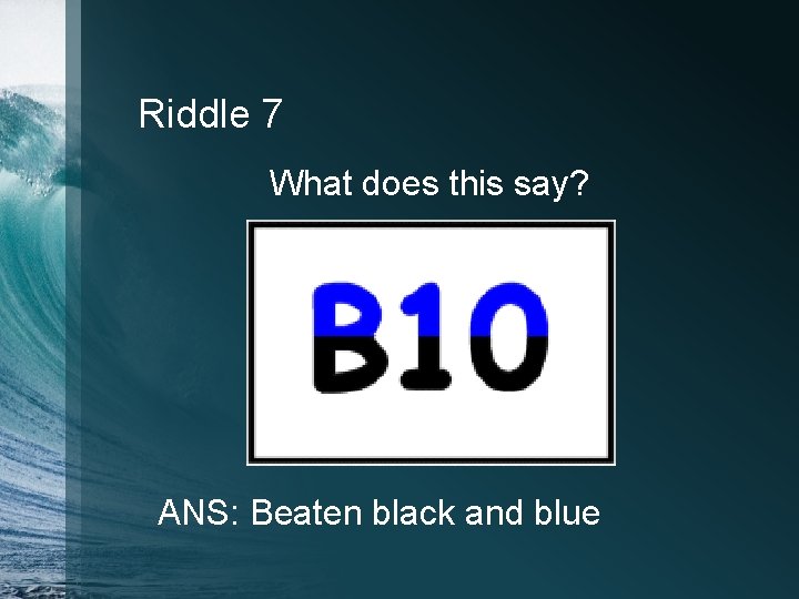 10 Issues Riddle Rebus Puzzles Rebus puzzles A REBUS is a