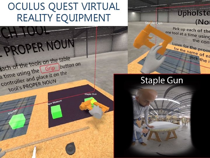 OCULUS QUEST VIRTUAL REALITY EQUIPMENT Source: Cheryl Shuffler/BCPS 