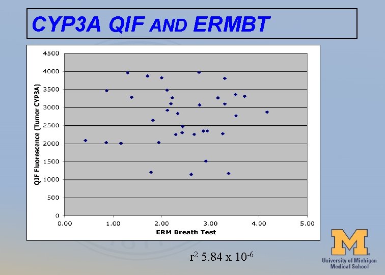 CYP 3 A QIF AND ERMBT r 2 5. 84 x 10 -6 