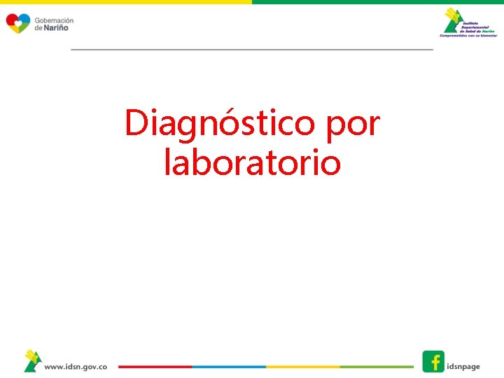 Diagnóstico por laboratorio 