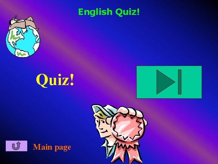 English Quiz! Main page 