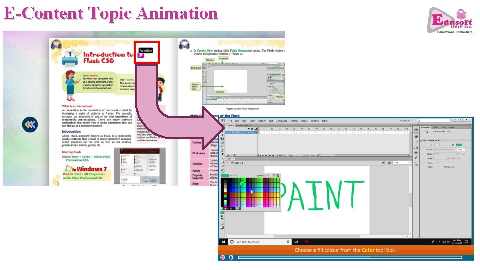 E-Content Topic Animation 