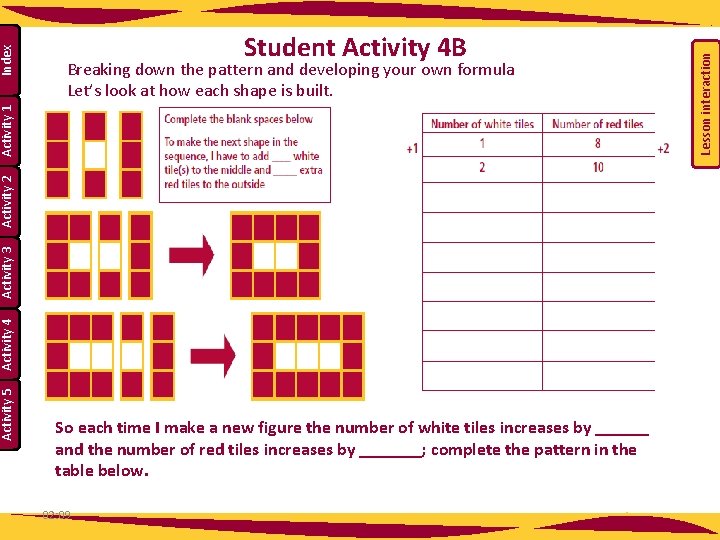 Activity 2 Activity 3 Activity 4 Activity 5 So each time I make a Activity 2 Activity 3 Activity 4 Activity 5 So each time I make a