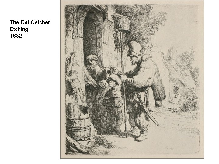 The Rat Catcher Etching 1632 