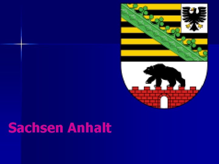 Sachsen Anhalt 