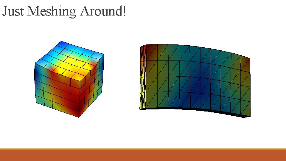 3 D Finite Element Modeling A comparison of
