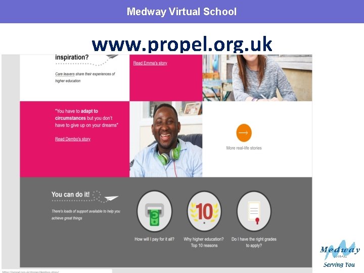 Medway Virtual School www. propel. org. uk 