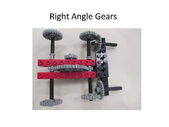LEGO Vehicle Vehicle Basics and Terms Transmission System