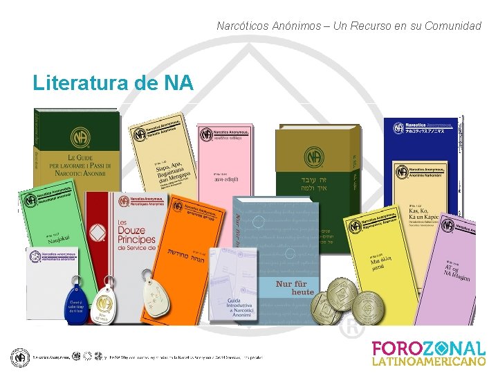 Narcóticos Anónimos – Un Recurso en su Comunidad Literatura de NA 