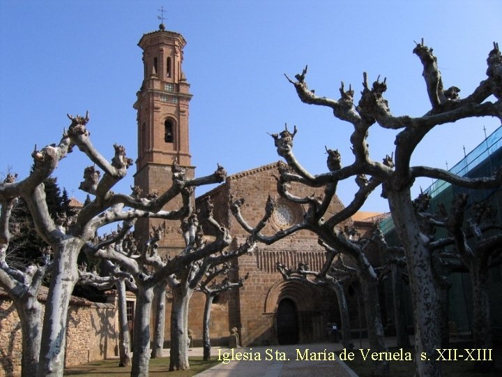 Iglesia Sta. María de Veruela s. XII-XIII 