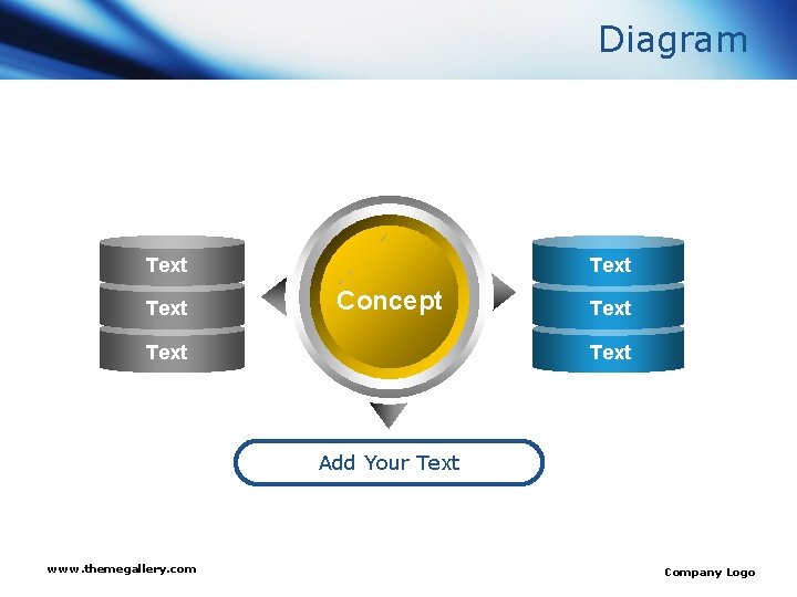 Diagram Text Concept Text Add Your Text www. themegallery. com Company Logo 