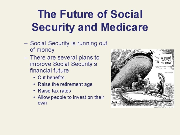 The Future of Social Security and Medicare – Social Security is running out of