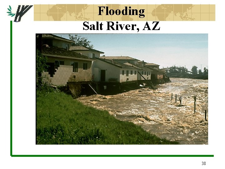 Flooding Salt River, AZ 38 