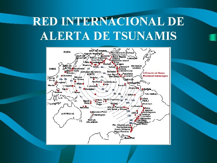 RED INTERNACIONAL DE ALERTA DE TSUNAMIS 