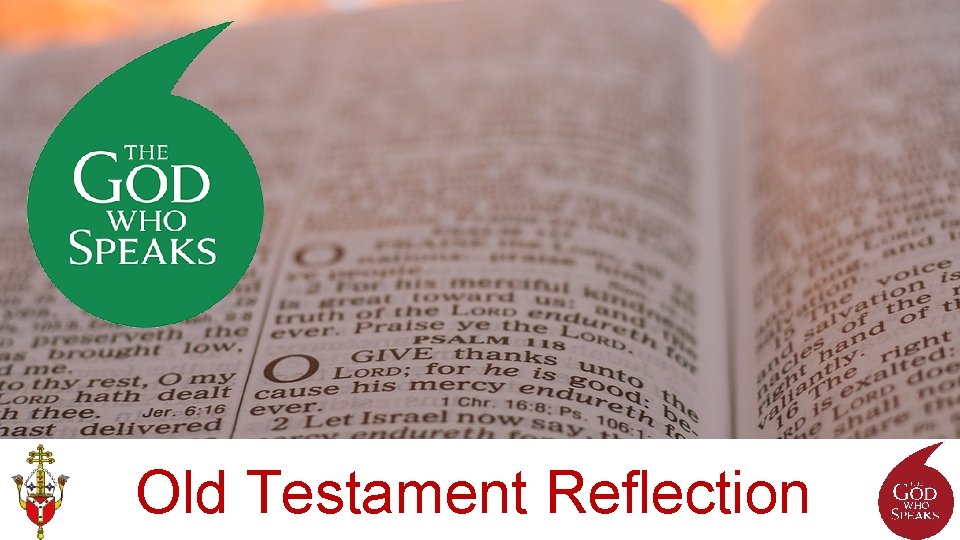 Old Testament Reflection 