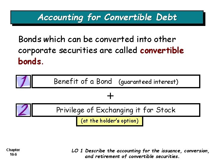 Accounting for Convertible Debt Bonds which can be converted into other corporate securities are