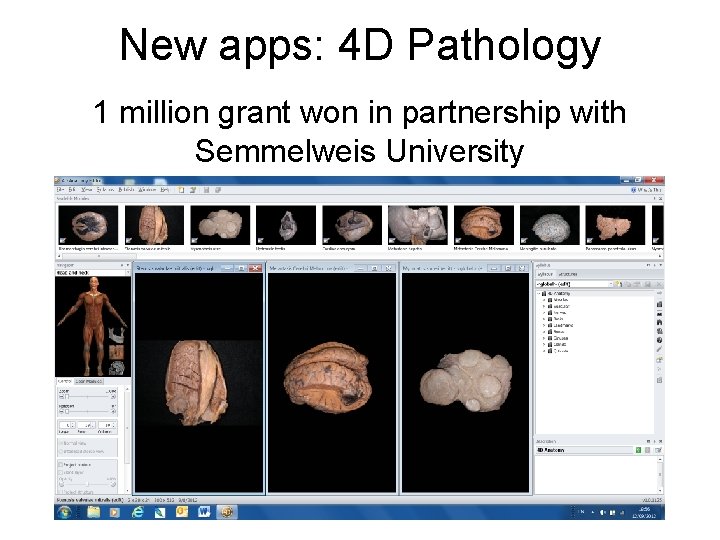 New apps: 4 D Pathology 1 million grant won in partnership with Semmelweis University
