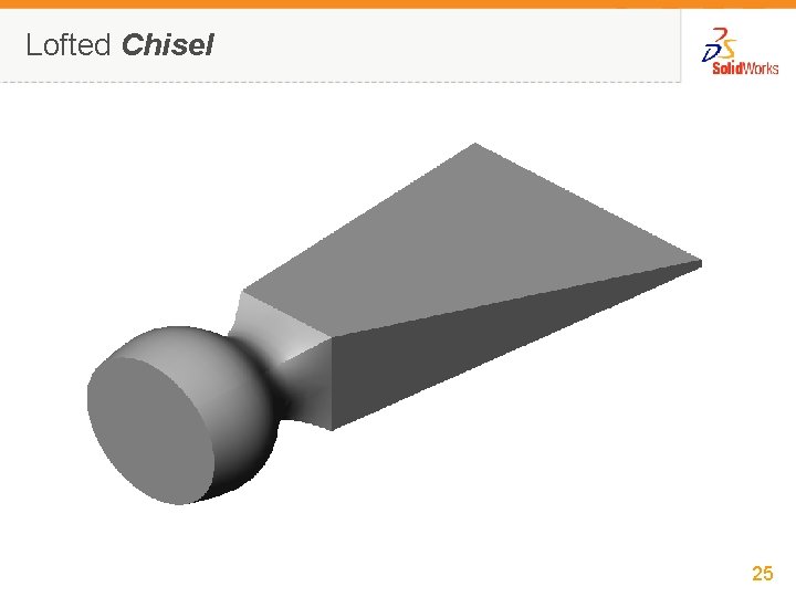 Lofted Chisel 25 