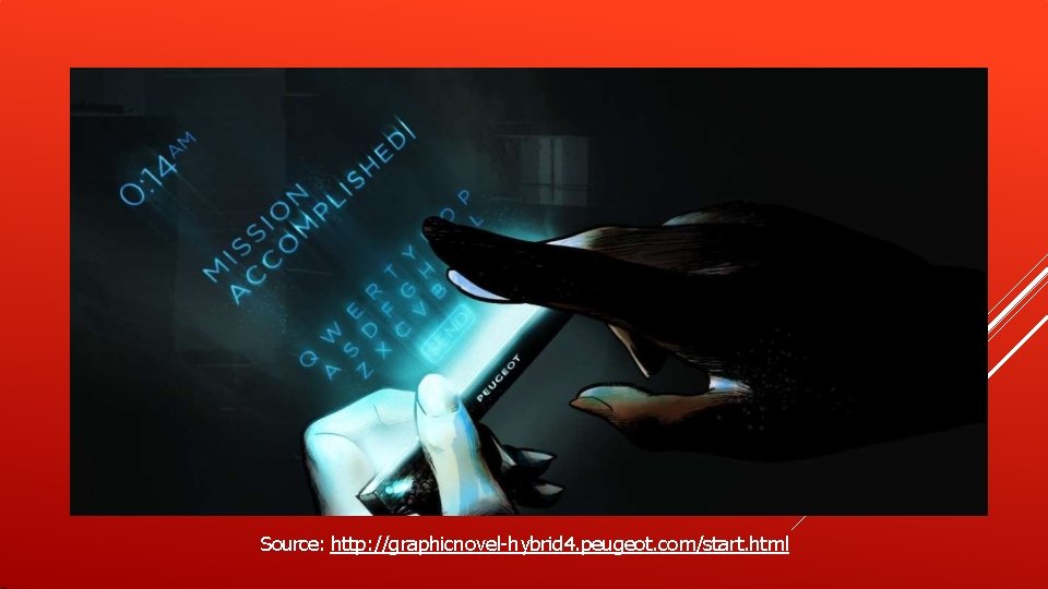 Source: http: //graphicnovel-hybrid 4. peugeot. com/start. html Source: http: //graphicnovel-hybrid 4. peugeot. com/start. html