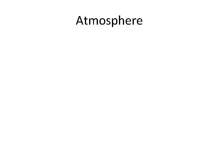 Atmosphere 