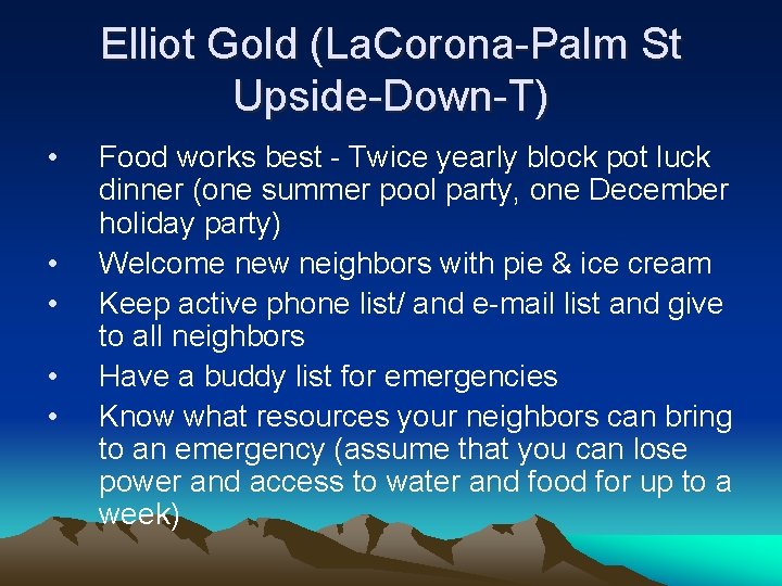 Elliot Gold (La. Corona-Palm St Upside-Down-T) • • • Food works best - Twice