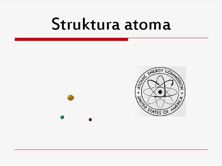 Struktura atoma 