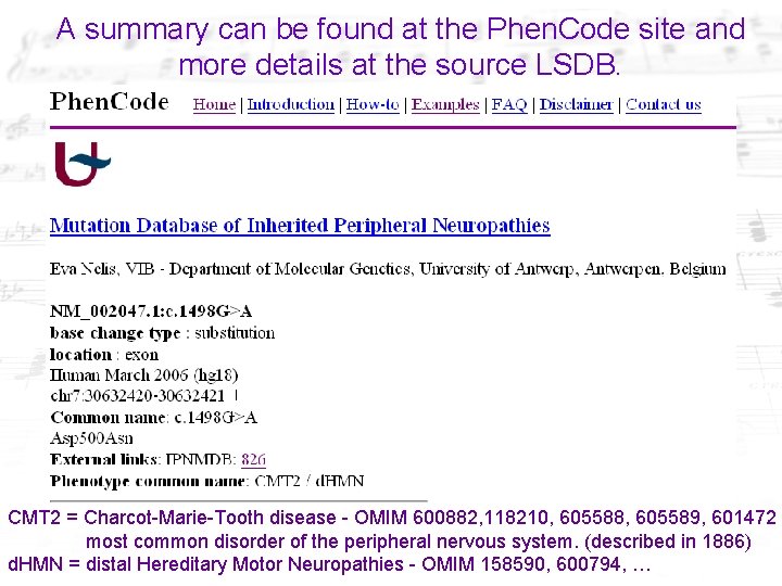 A summary can be found at the Phen. Code site and more details at