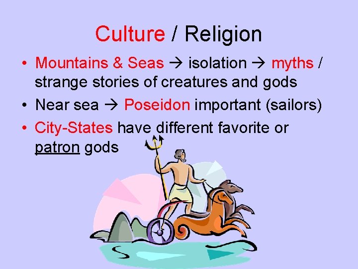 Culture / Religion • Mountains & Seas isolation myths / strange stories of creatures