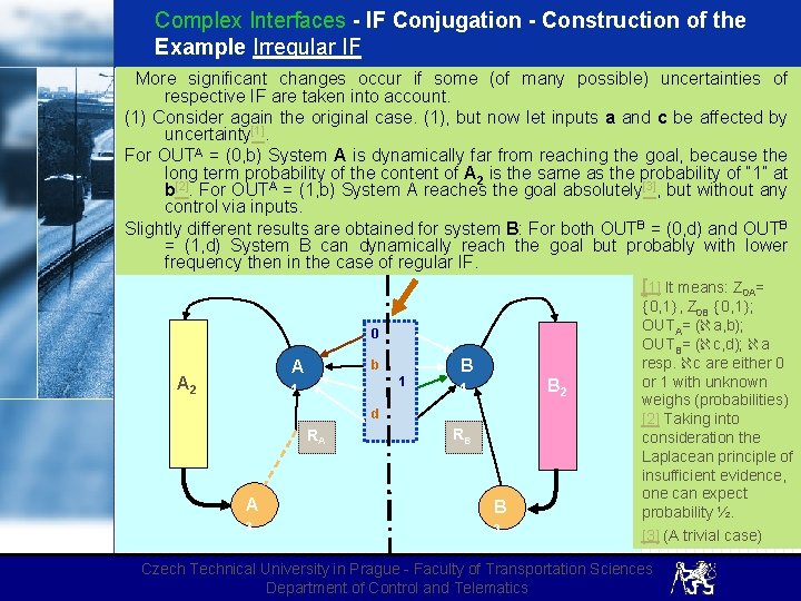 Complex Interfaces - IF Conjugation - Construction of the Example Irregular IF More significant
