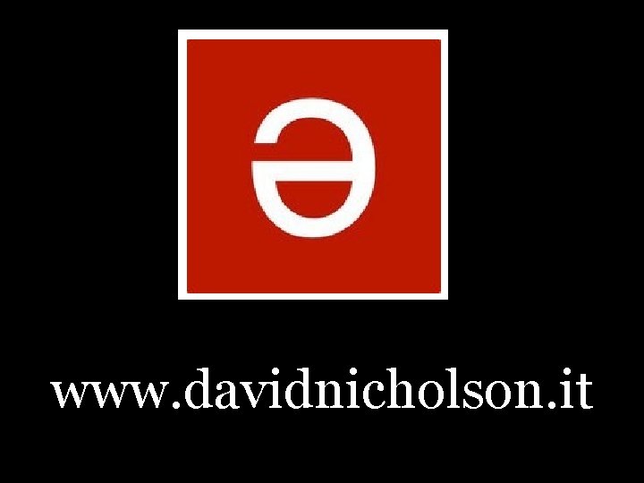 www. davidnicholson. it 