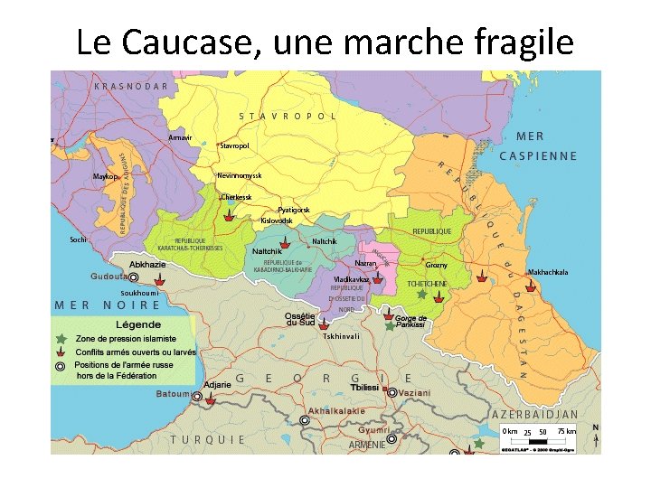 Le Caucase, une marche fragile Le Caucase, une marche fragile