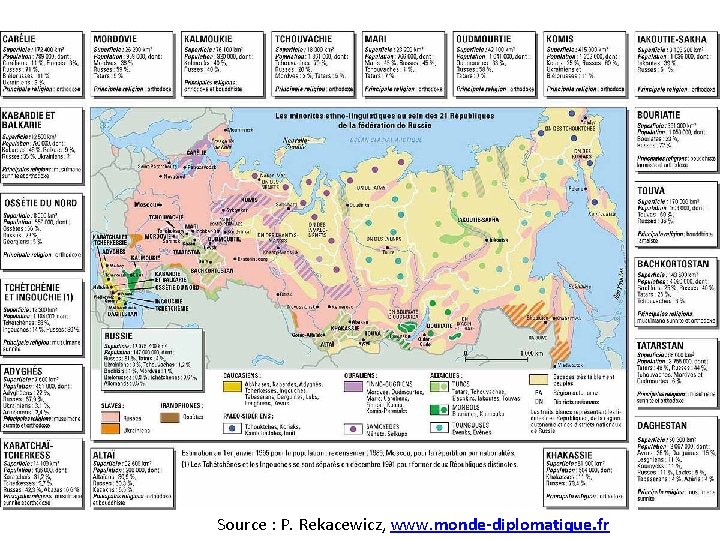 Source : P. Rekacewicz, www. monde-diplomatique. fr Source : P. Rekacewicz, www. monde-diplomatique. fr