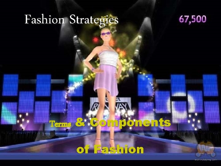 Fashion Strategies Terms & Components of Fashion 