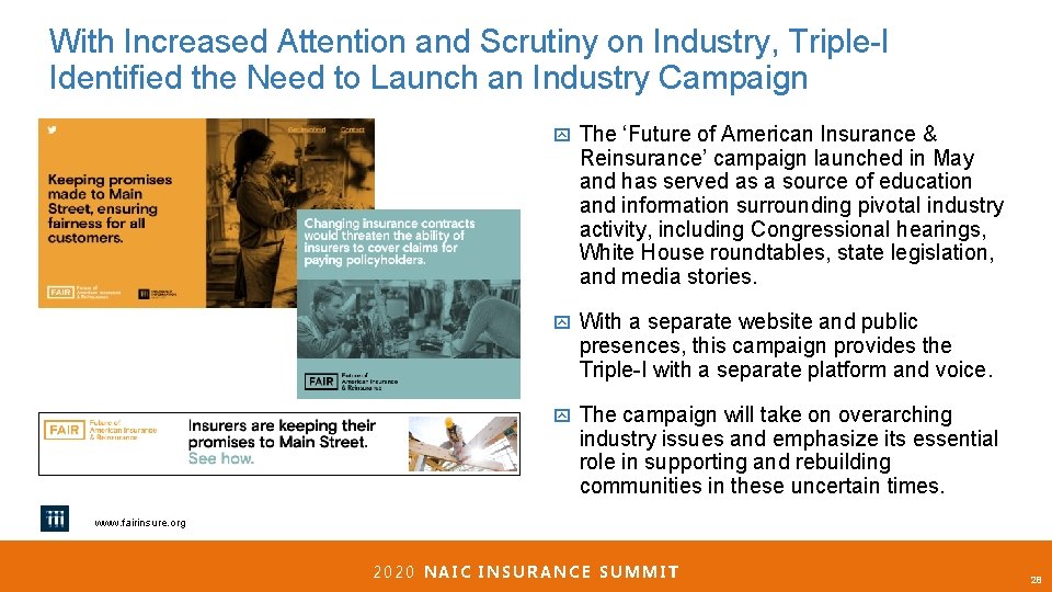 With Increased Attention and Scrutiny on Industry, Triple-I Identified the Need to Launch an