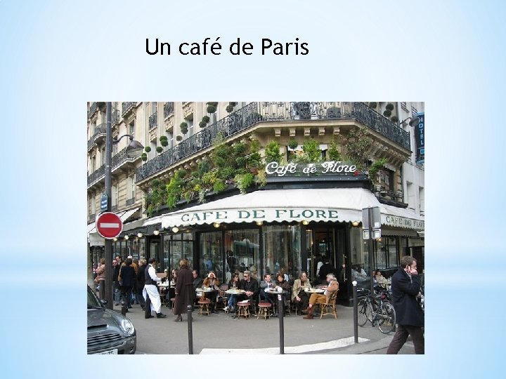 Un café de Paris 