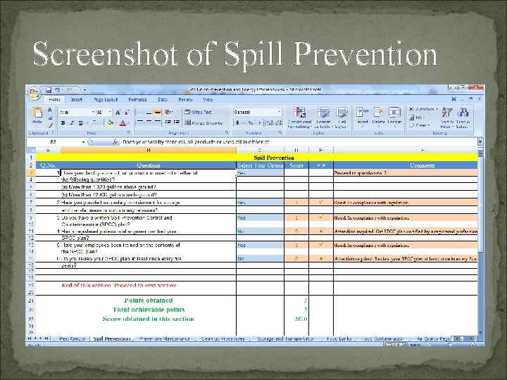 Screenshot of Spill Prevention 