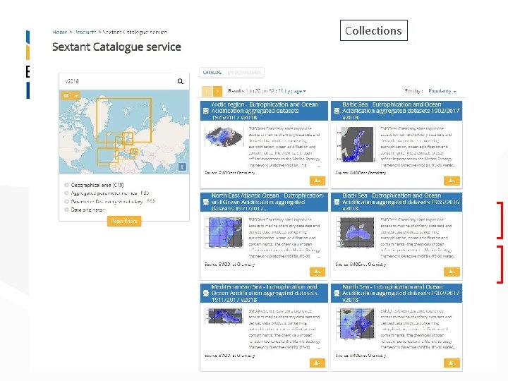 Collections Work plan finalisation WP 3: Generation of data products Milestone Date First version