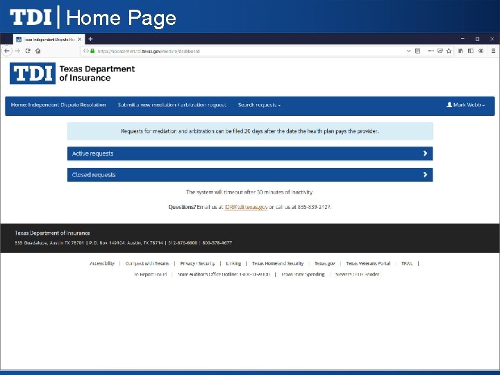 Home Page 