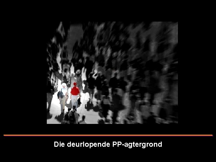 Die deurlopende PP-agtergrond 