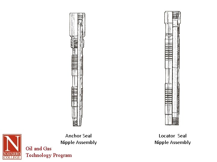 Anchor Seal Nipple Assembly Oil and Gas Technology Program Locator Seal Nipple Assembly 