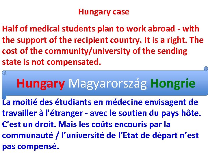 Hungary case Half of medical students plan to work abroad - with the support