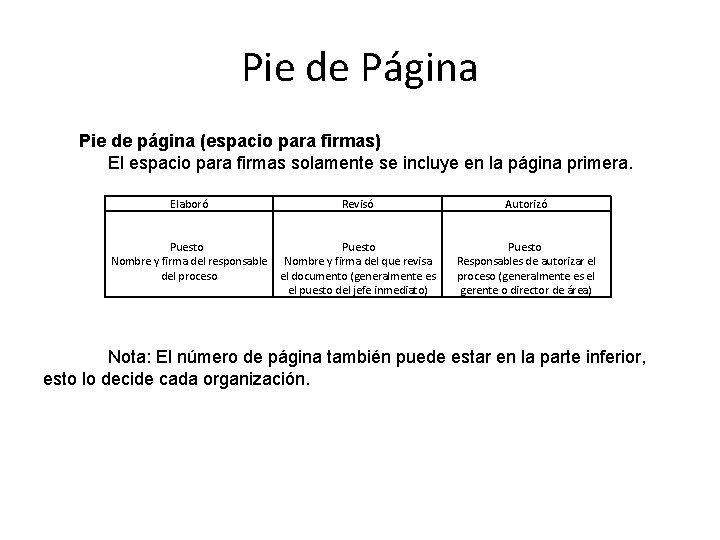 Pie de Página Pie de página (espacio para firmas) El espacio para firmas solamente Pie de Página Pie de página (espacio para firmas) El espacio para firmas solamente