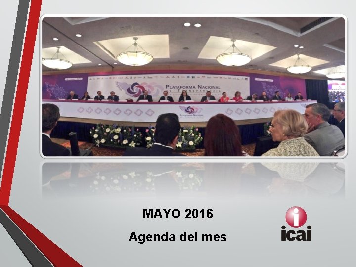 MAYO 2016 Agenda del mes 