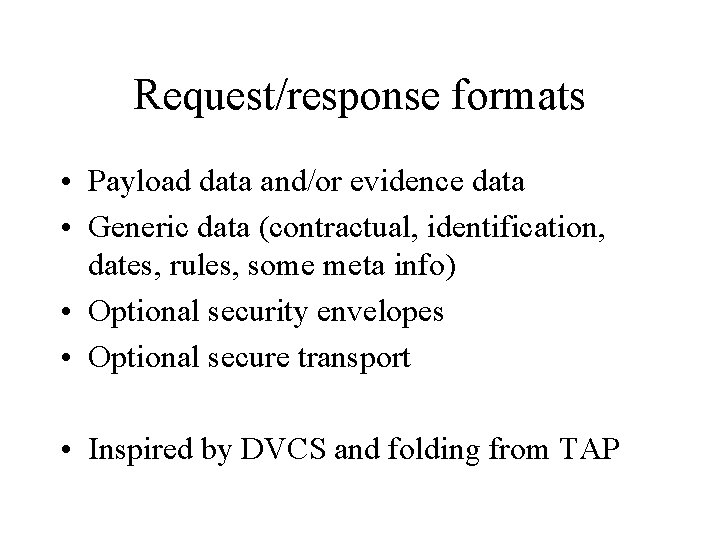 LTANS service and protocol Carl Wallace on behalf