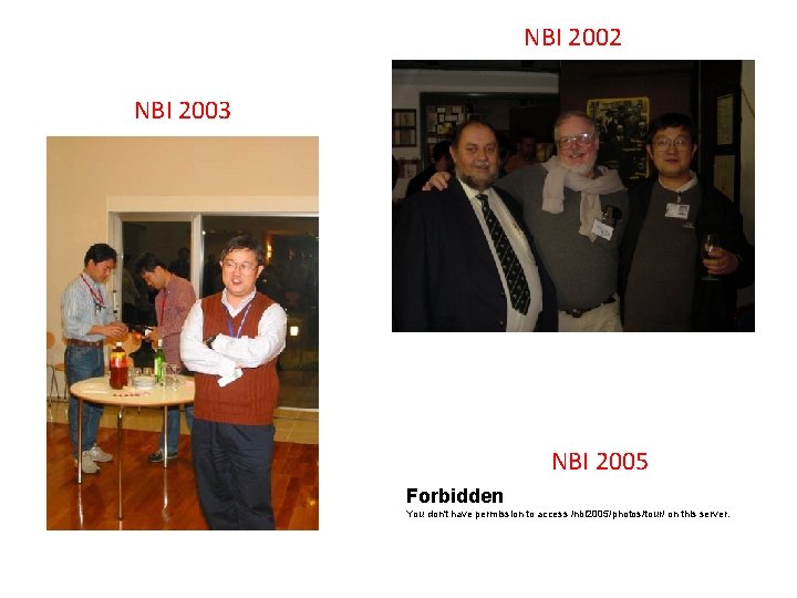 NBI 2002 NBI 2003 NBI 2005 Forbidden You don't have permission to access /nbi