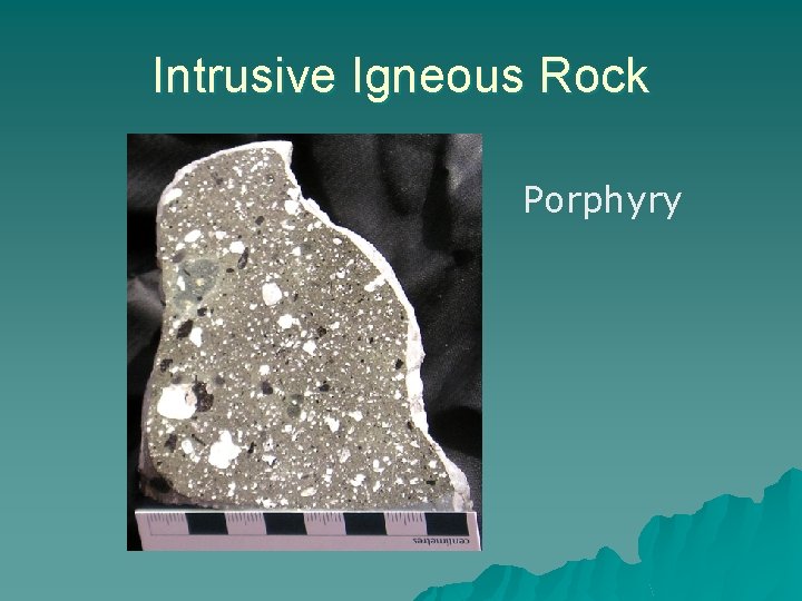Intrusive Igneous Rock Porphyry 