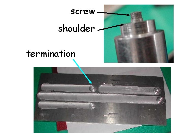 screw shoulder termination 