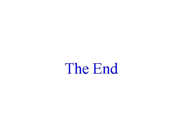 The End 2021/9/17 53 