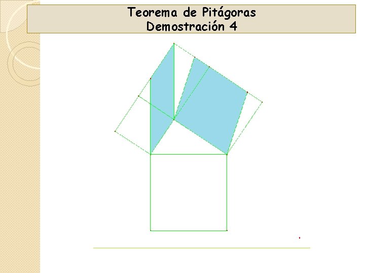 Teorema de Pitágoras Demostración 4 