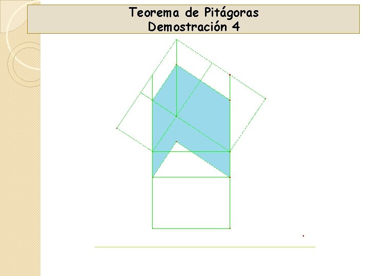 Teorema de Pitágoras Demostración 4 